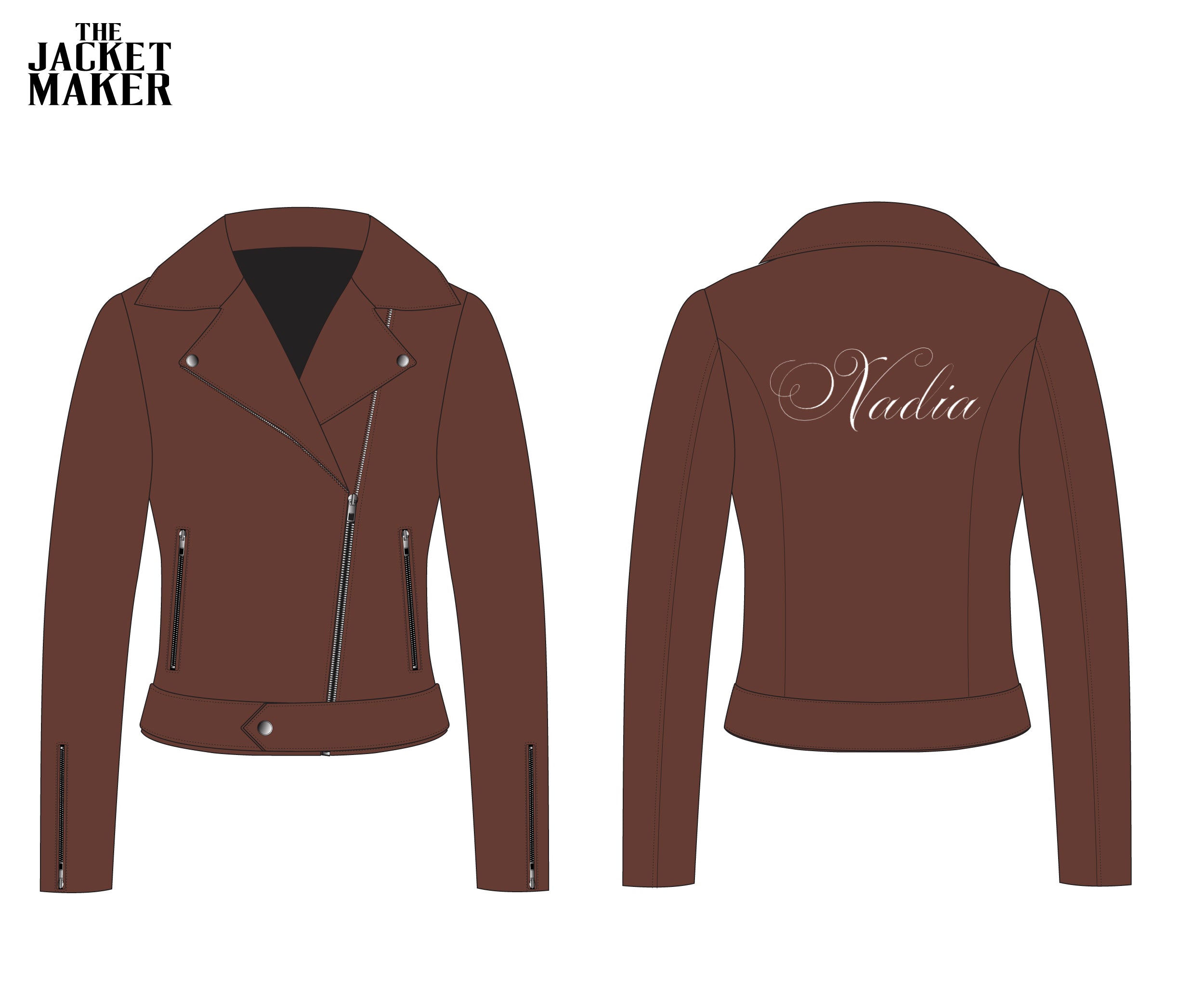 Custom Khoreen Johnson Leather Jacket