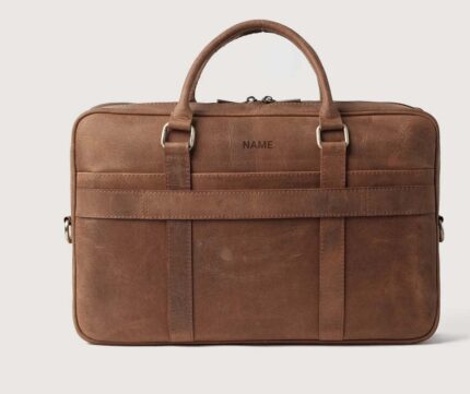 Custom Hana Belay's Dad Leather Bag