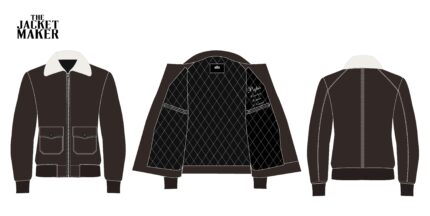 Custom Patrick O Leary Leather Jacket
