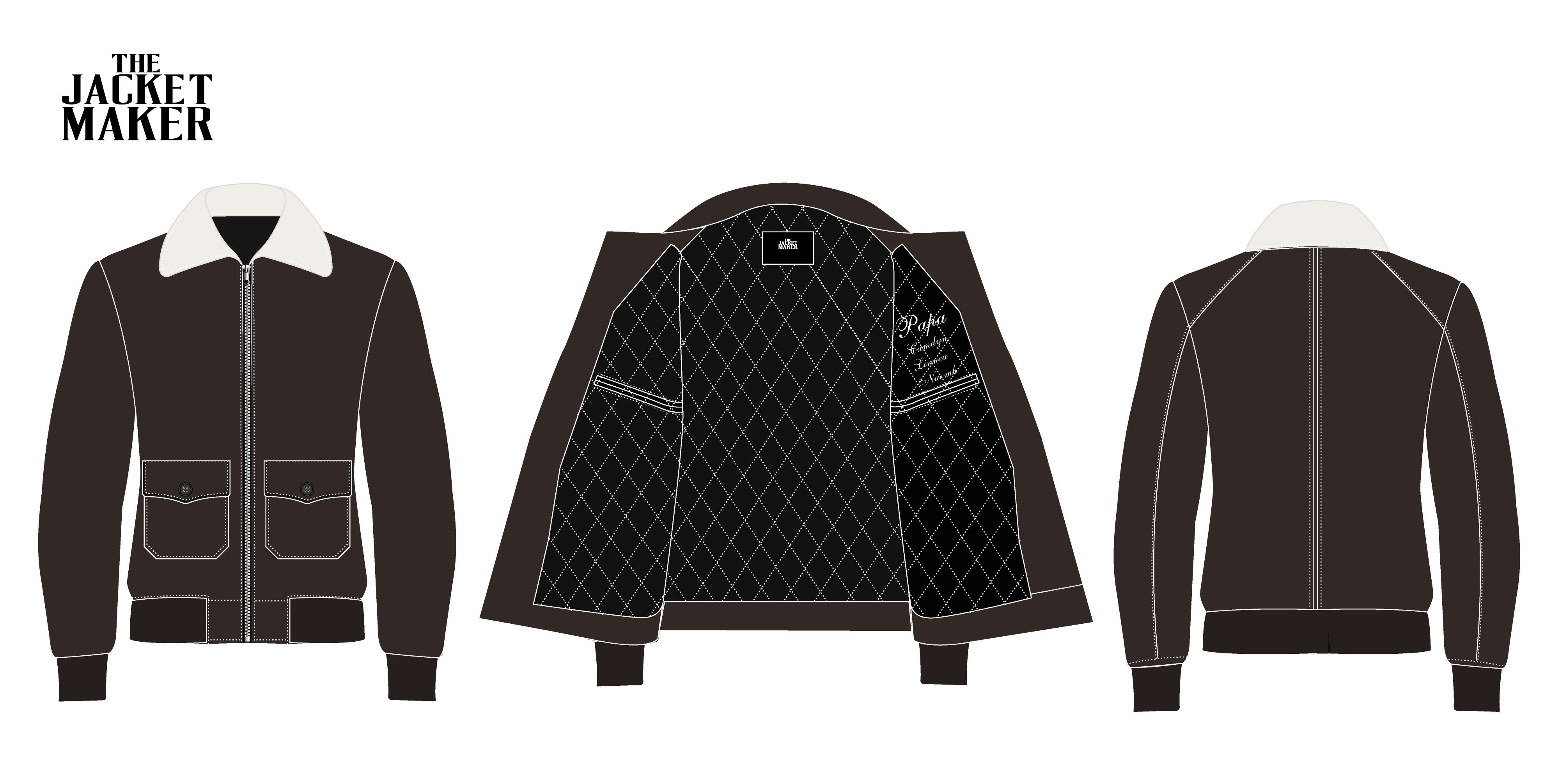 Custom Patrick O Leary Leather Jacket