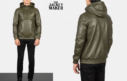 Custom Derrick Powell Leather Jacket
