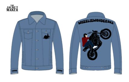 Custom Madison Mendez Denim Jacket
