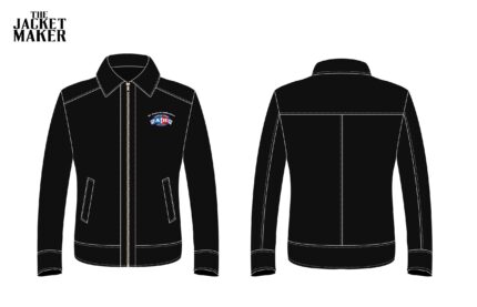 Custom AIH Leather Jacket