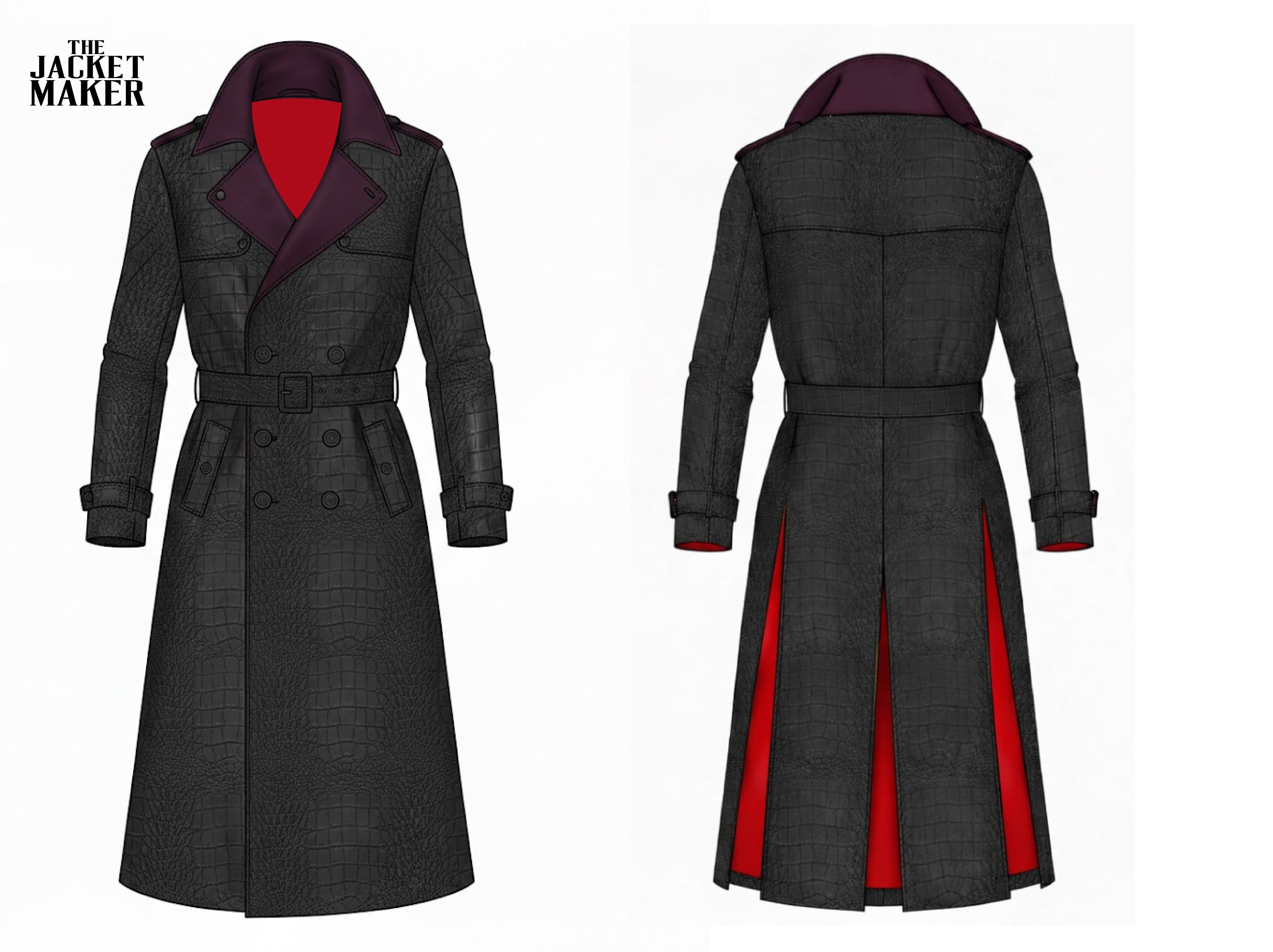 Custom Rudy Lee Manis Leather Coat