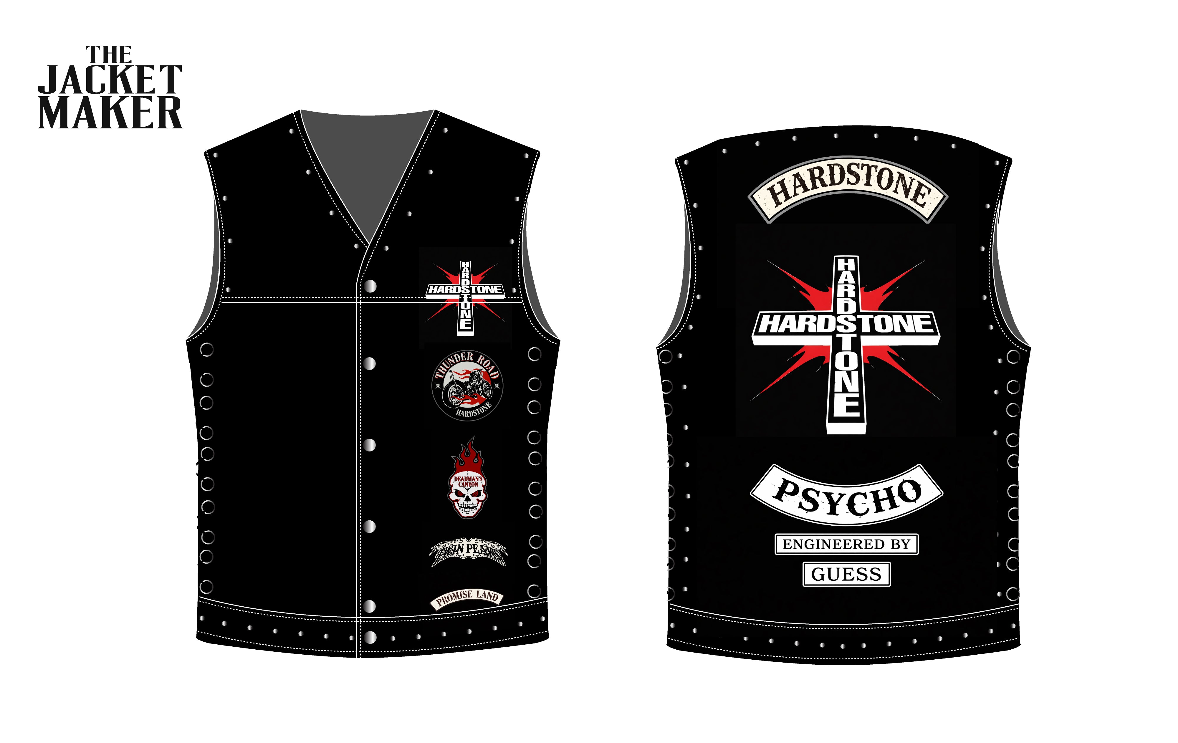 Custom Alex Cristian Dumitrascu Leather Vest
