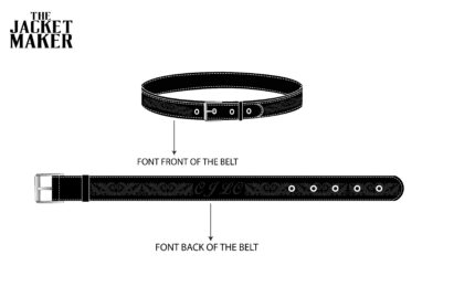 Custom Micaela Cossham Leather Belt