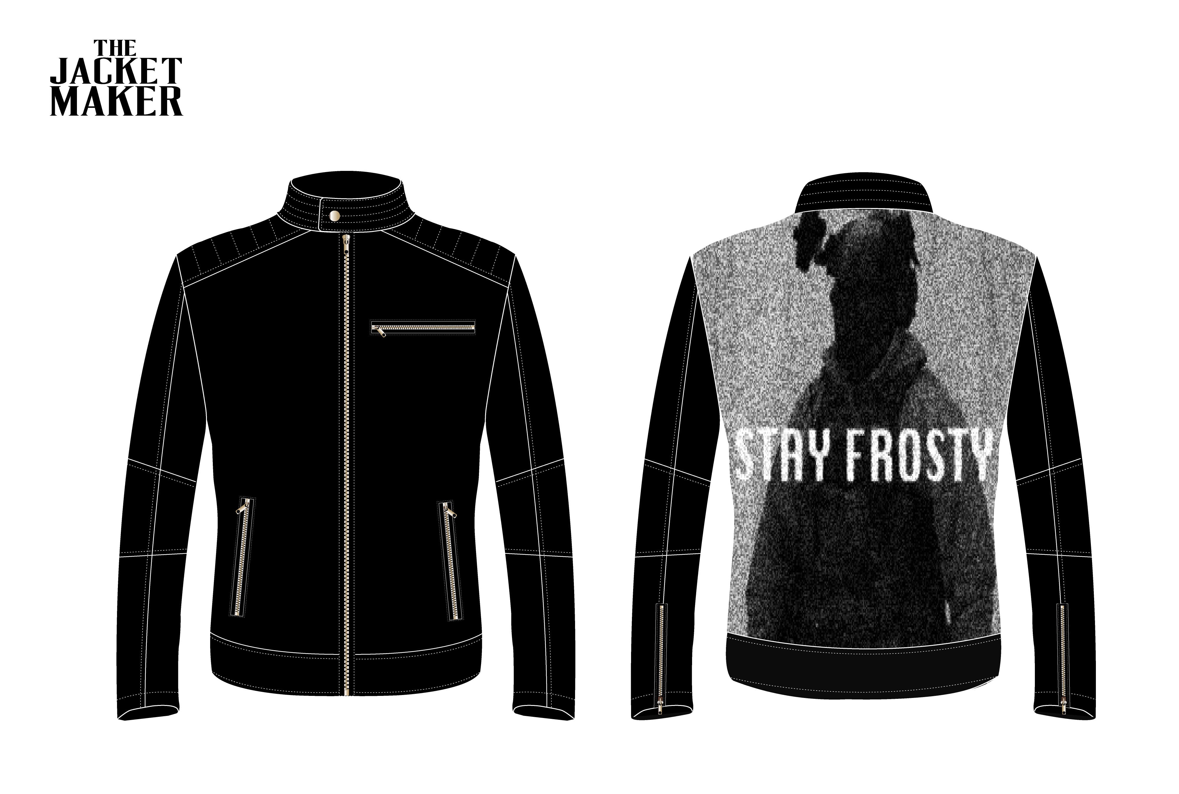 Custom Aidan Dooher Leather Jacket 1/2 Installments