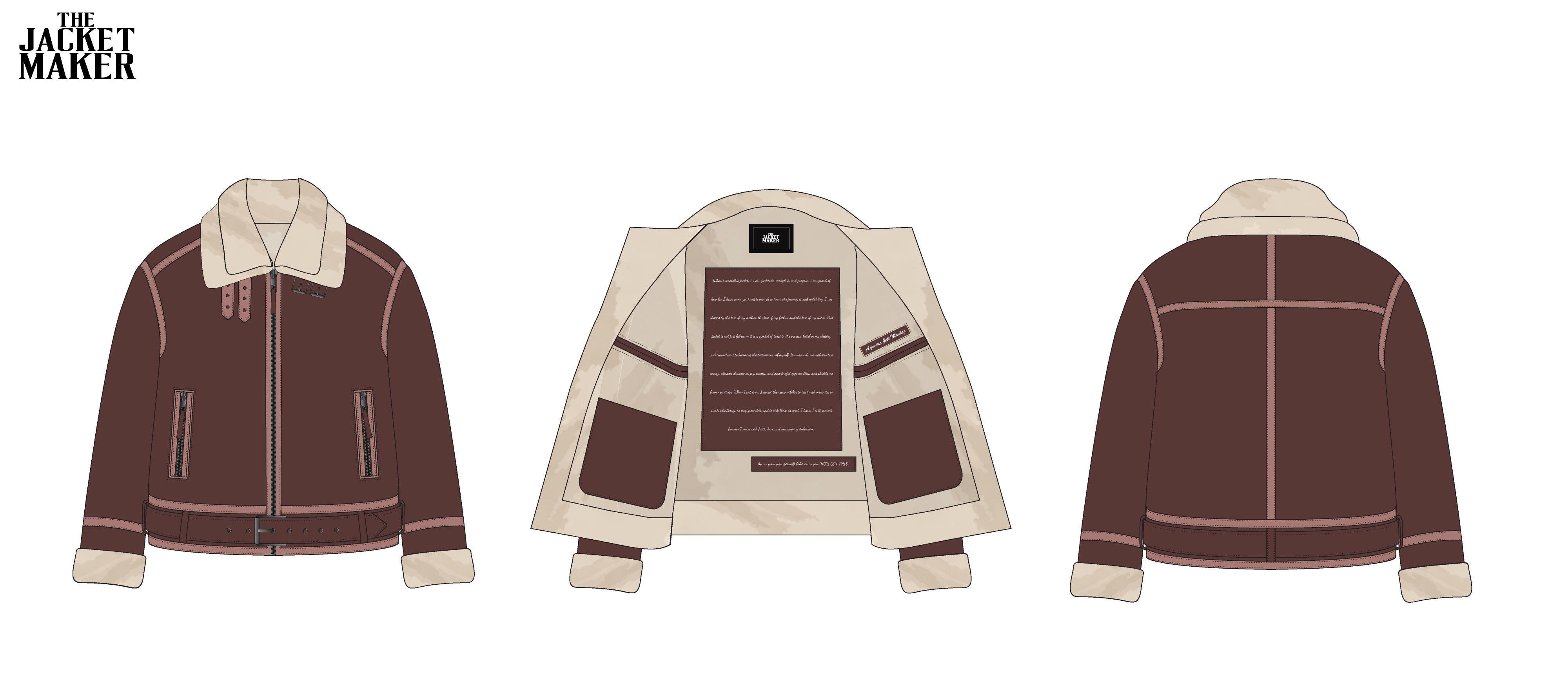 Custom Ayemric Jett Leather Jacket