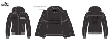 Custom Katie Mocarsky Leather Jacket