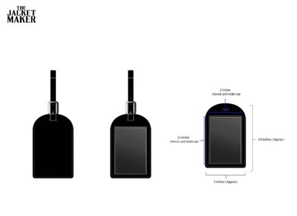Custom Ben Bennormw Luggage Tag