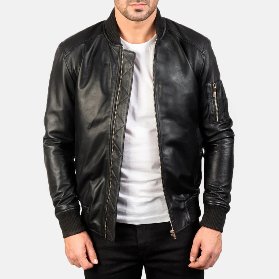Custom Ross Feldsher Leather Jacket (Discounted)