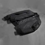 Bomia Ma-1 Distressed Black Leather Bomber Jacket 6