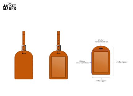 Custom Ben Bennormw Luggage Tag 2