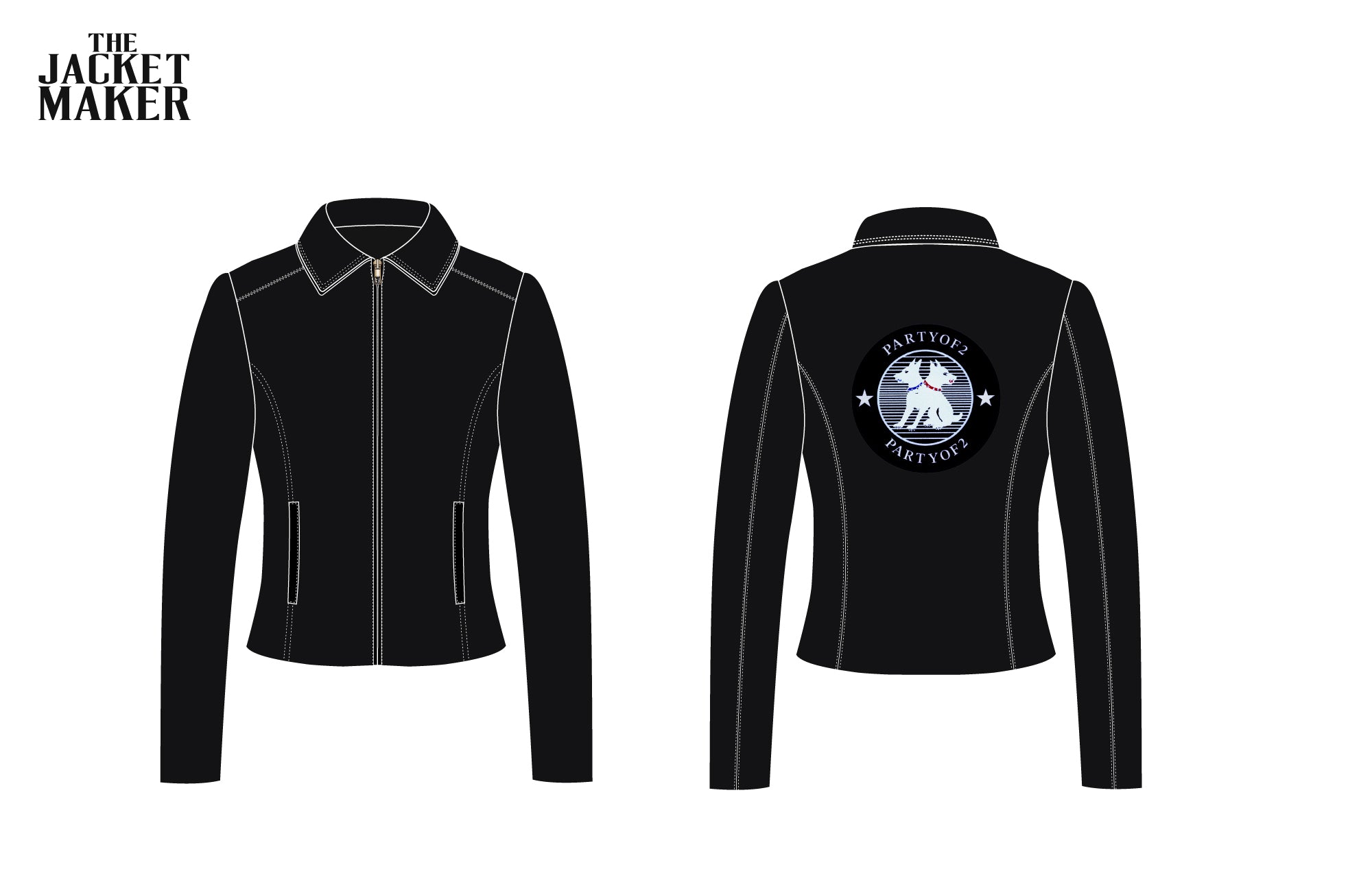 Custom Coy Stewart & Jada Grace Celebrity Jackets 2