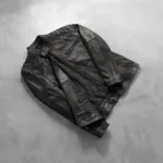 [FS] Dean Black Leather Biker Jacket 8