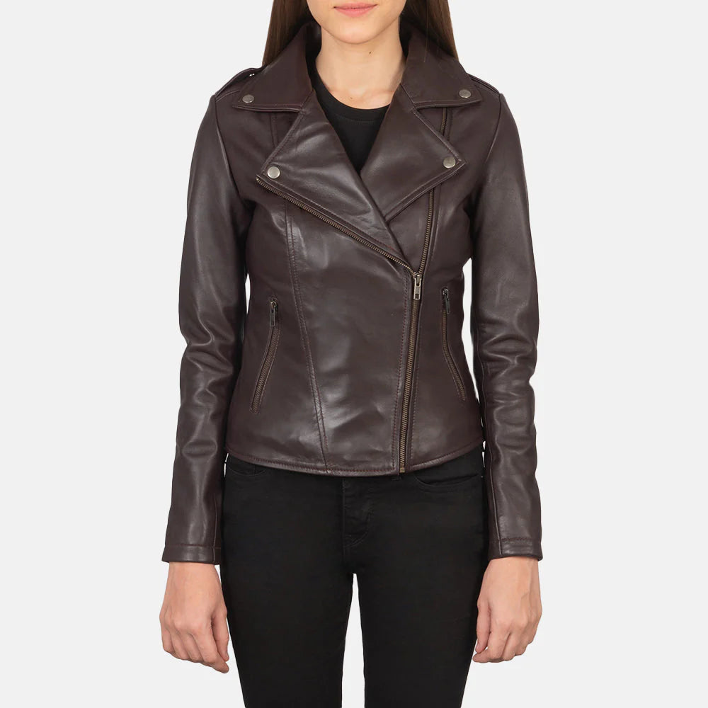Custom Amy Logan Leather Jacket