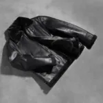 Francis B-3 Black Leather Bomber Jacket 8