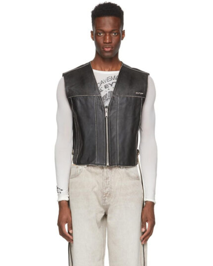 Custom Brittney Rose Leather Vest 2
