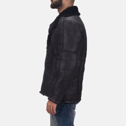 Furcliff Double Face Shearling Leather Coat 2