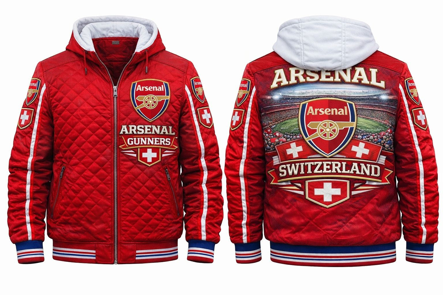 Custom Pirmin Josef Hafliger Polyester Jackets x 3 2