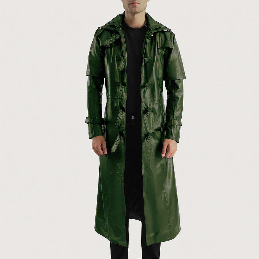 Custom Dxarmyyt Leather Coat