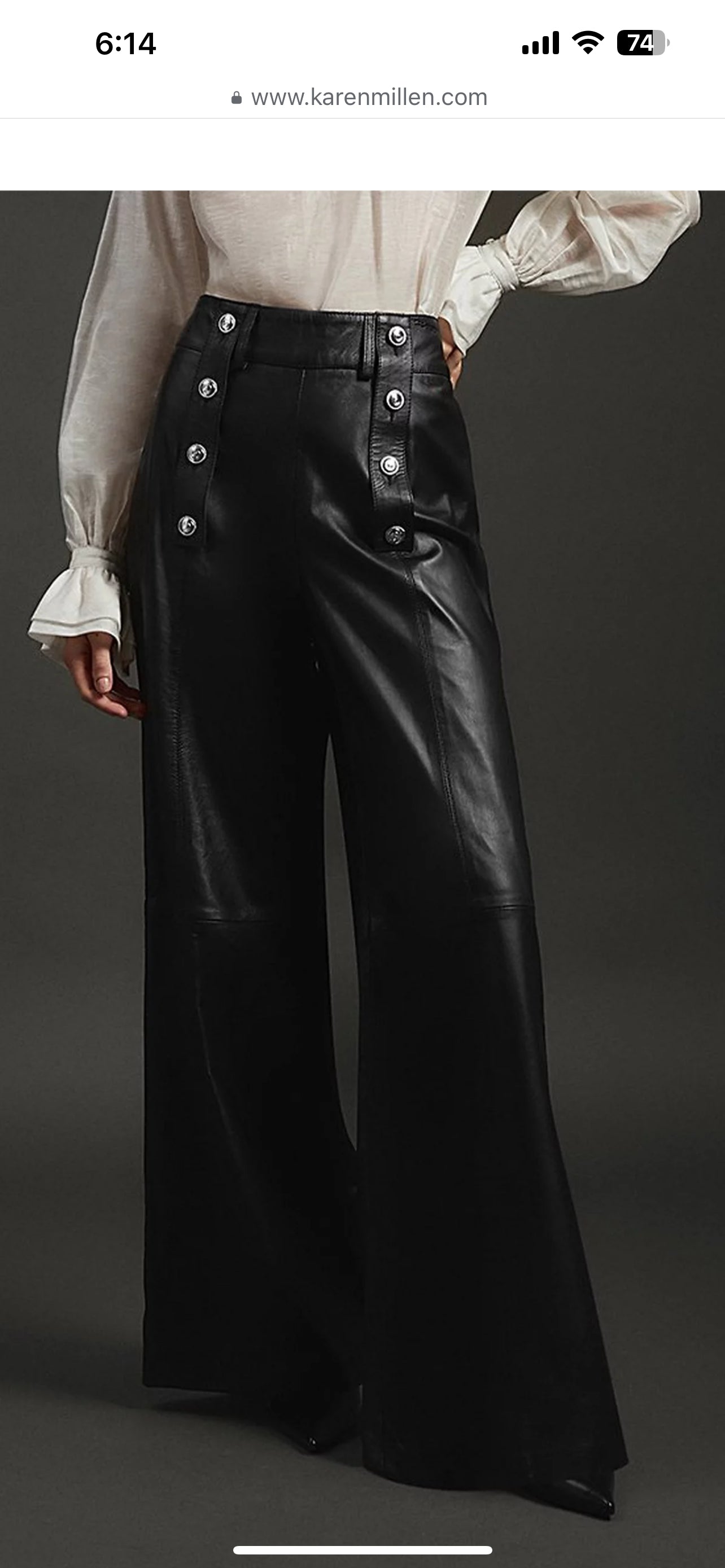 Custom Felicia Leather Pants 2
