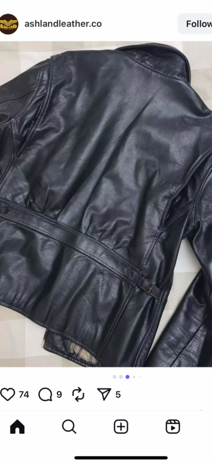 Custom Rocky Huxtable Leather Jacket 2