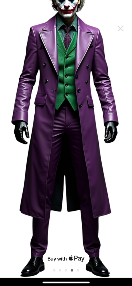 Custom Donald Philp Leather Coat