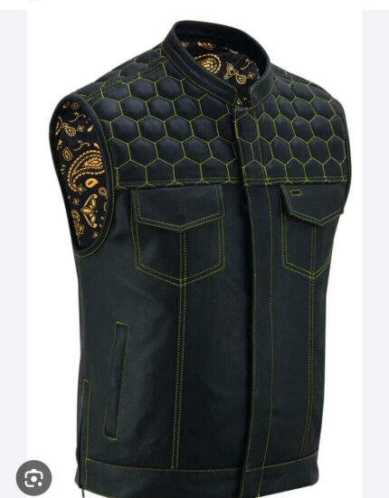 Custom Lysander Hayes Leather Vest Final Inastallment 2