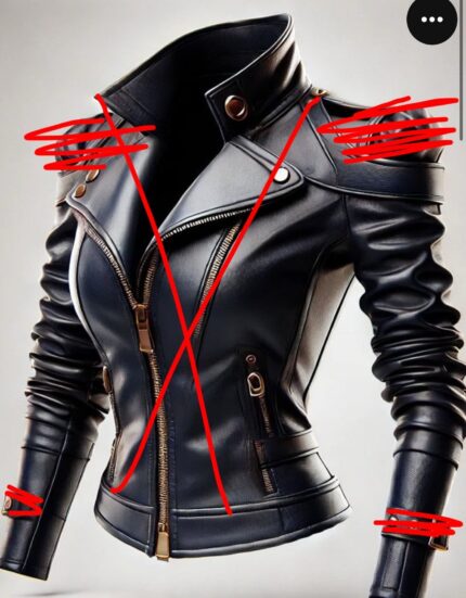 Custom Sylvanah Leather Coat 2