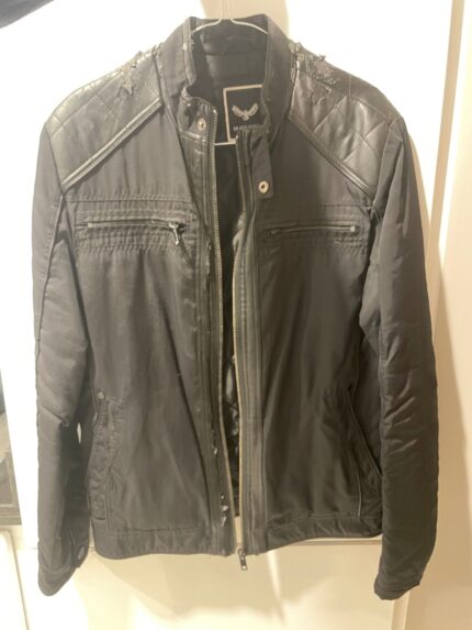 Custom Yasar Leather + Polyester Jacket 2