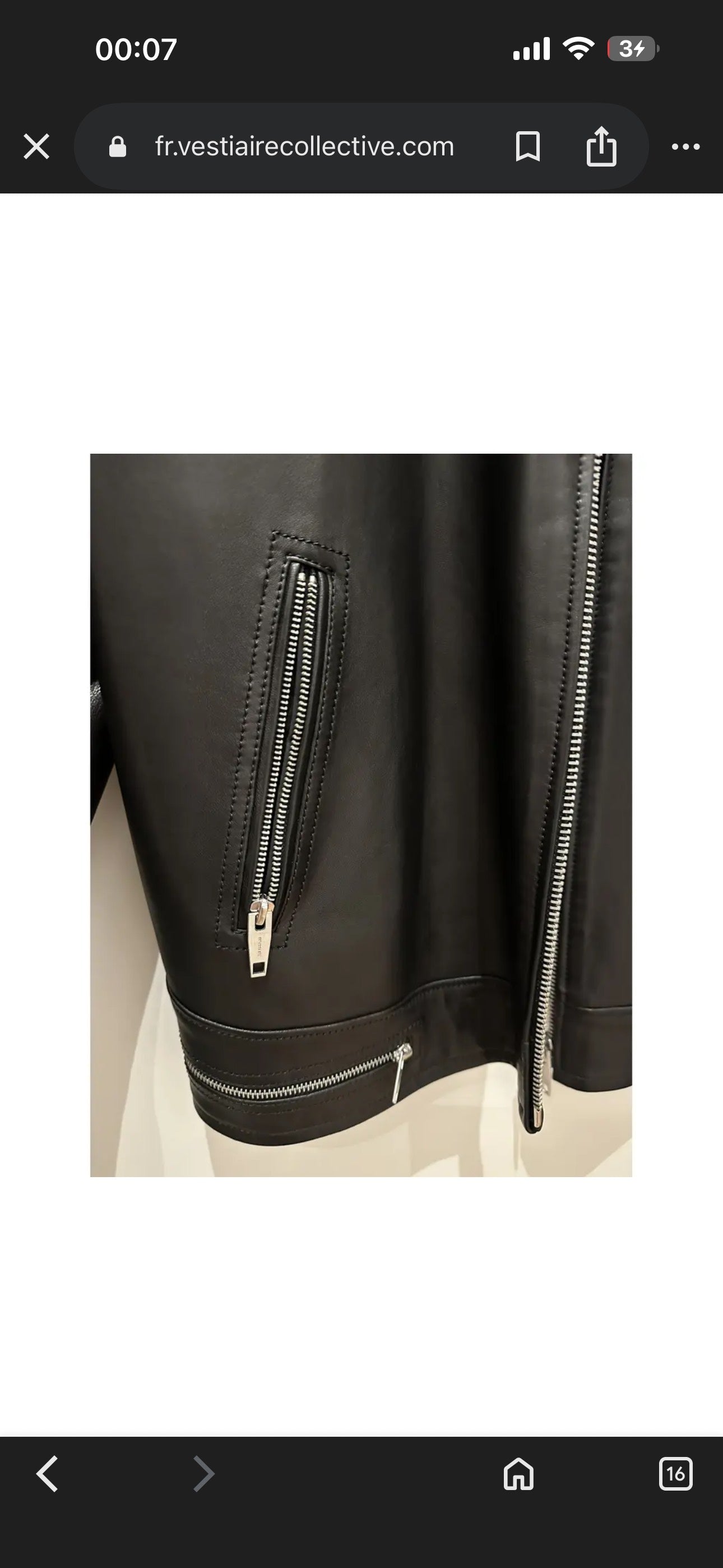 Custom Omar Achab Leather Jacket 2
