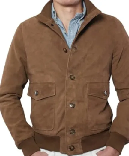 Custom Simon Pawson Suede Jacket