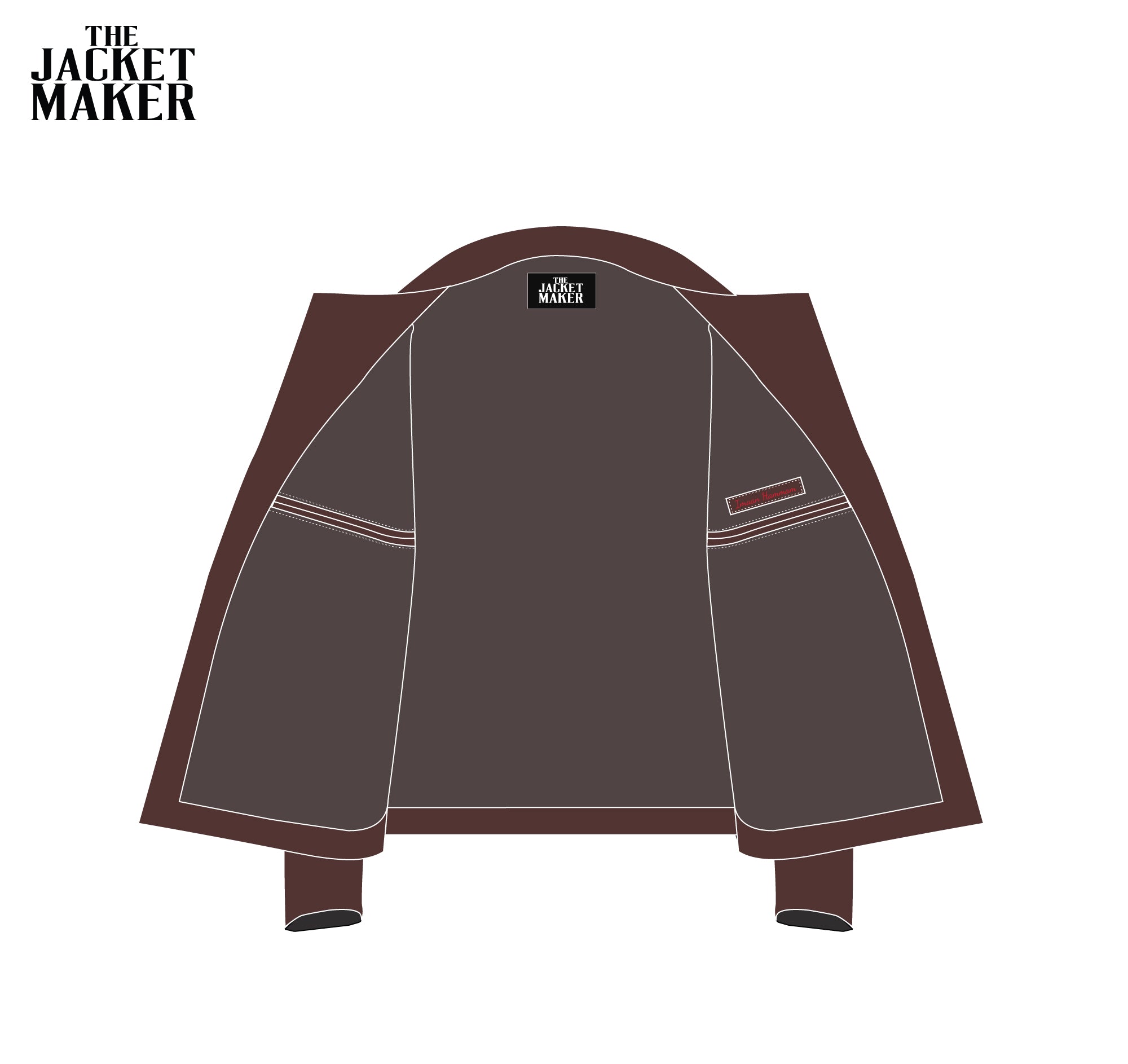 Custom Imaan Hammam Celebrity Leather Jacket 2