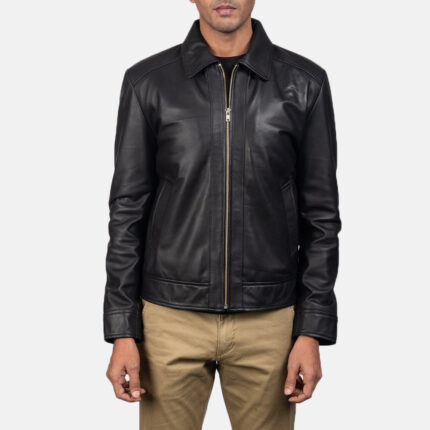 Custom Blake Crypto Leather Jacket