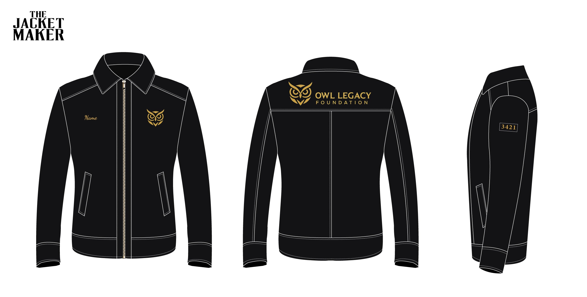 Custom New Paradigm Leather Jackets x 2