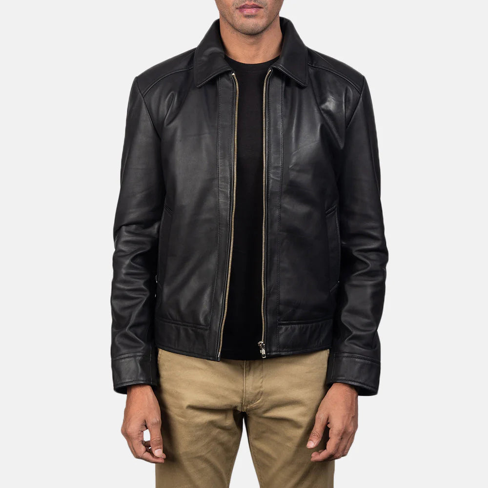 Custom Beatty George Leather Jacket