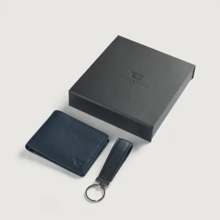 Custom Dr Hassan Marvin Blue Leather Gift Set