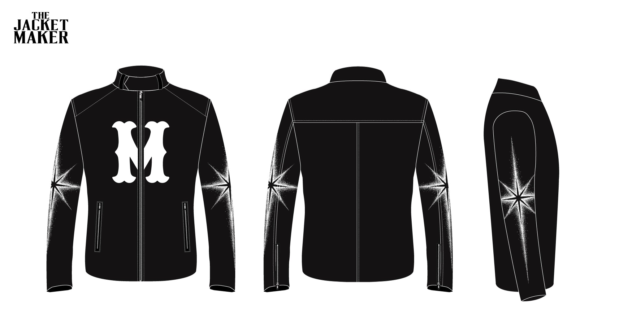 Custom Max Ehrich Leather Jacket 2