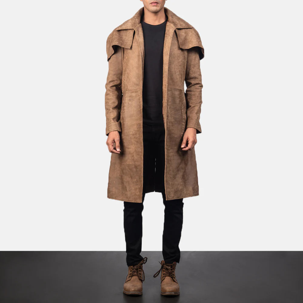Custom David Williams Leather Coat