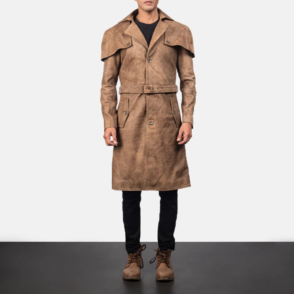Custom John Norton Leather Coat