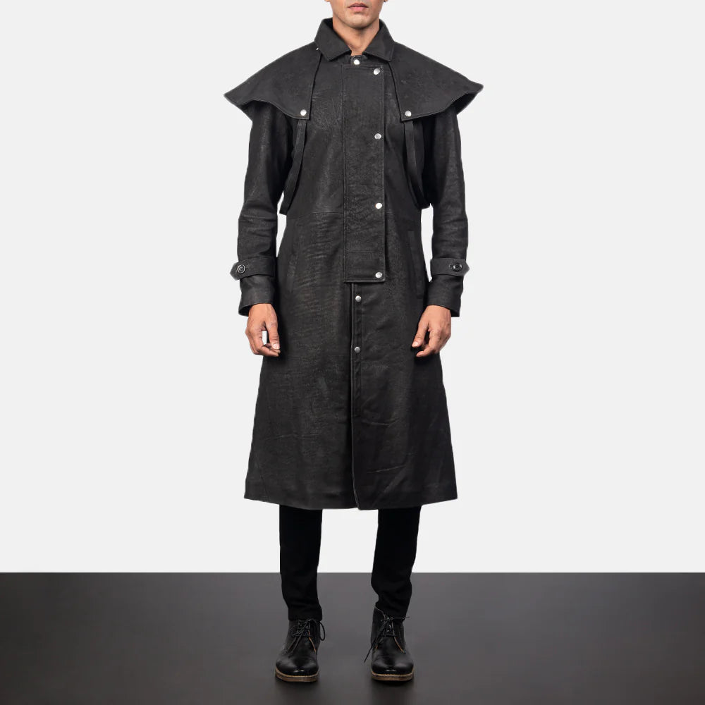 Custom Moritz Leather Coat