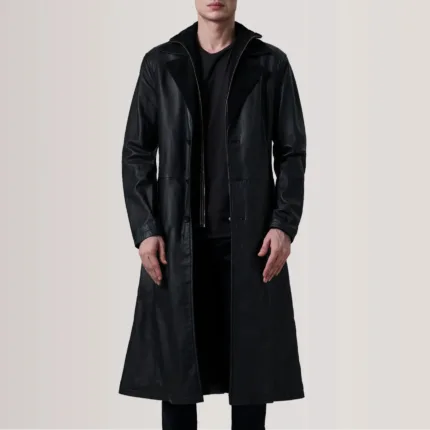 Custom Benjamin Schlundt Leather Coat