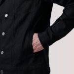 Conard Black Denim Trucker Jacket 6