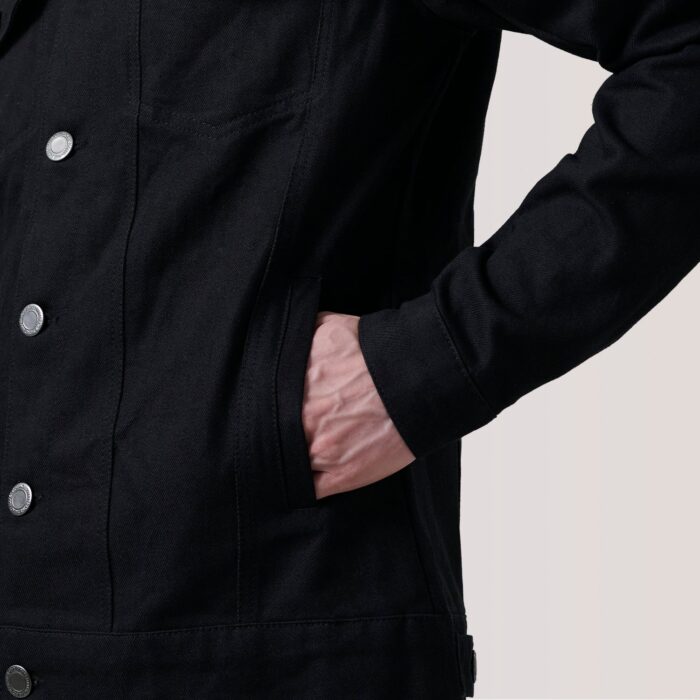 Conard Black Denim Trucker Jacket 6