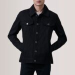 Conard Black Denim Trucker Jacket 5
