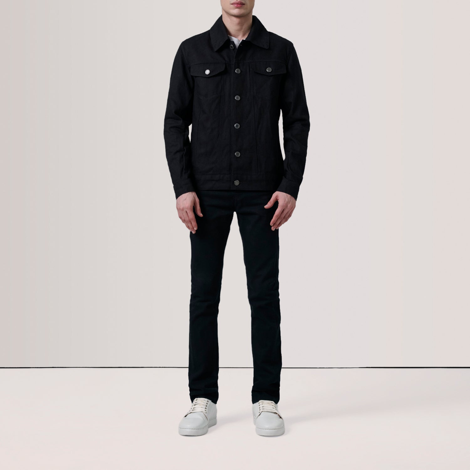 Conard Black Denim Trucker Jacket 2