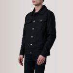 Conard Black Denim Trucker Jacket 3