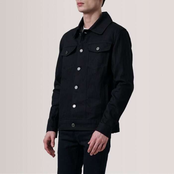 Conard Black Denim Trucker Jacket 3
