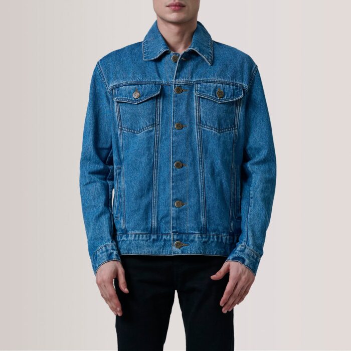 Conard Blue Denim Trucker Jacket 5